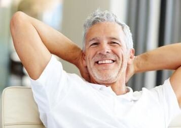 Grazie alla profilassi della prostatite, l'uomo non ha problemi con la prostata